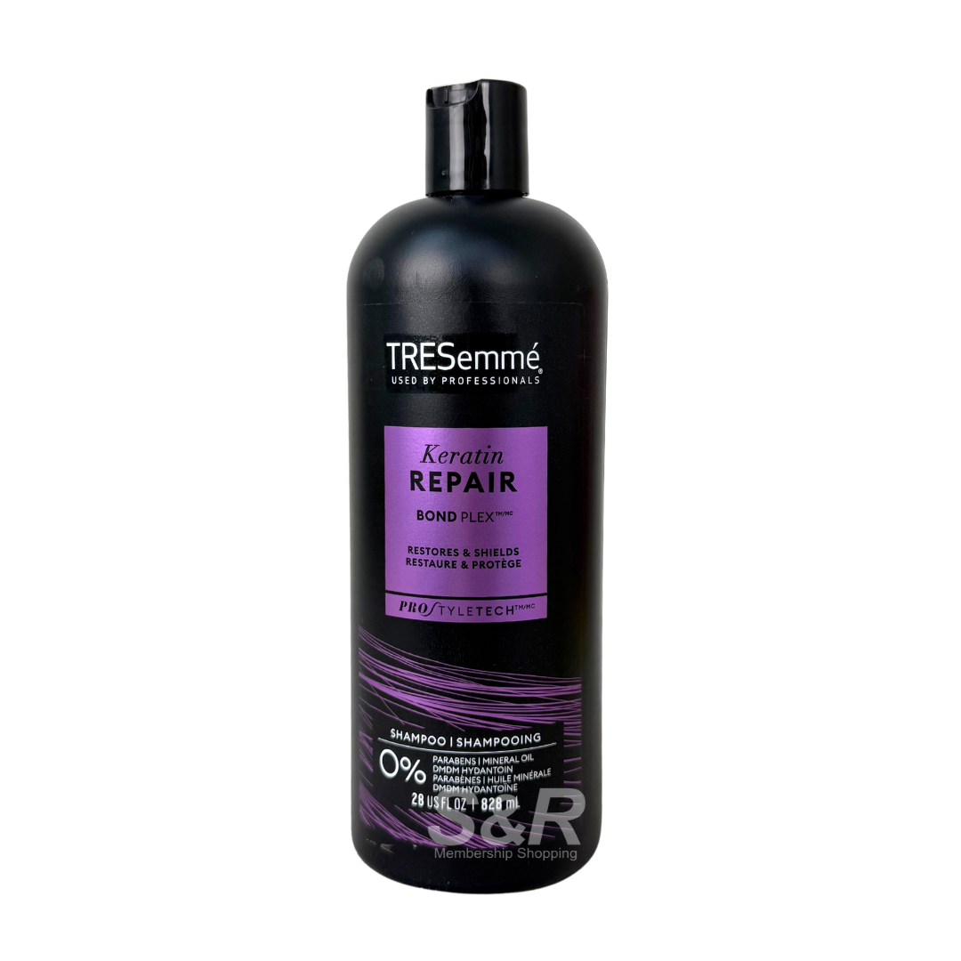 TRESemmé Keratin Repair Bond Plex Shampoo 828mL TRESemmé Keratin Repair Bond Plex Shampoo 828mL